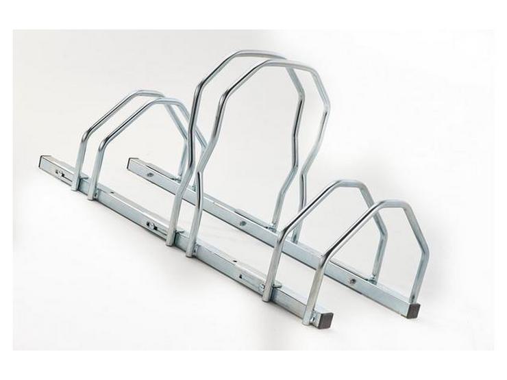 Mottez Adjustable 3-cycle stand rack