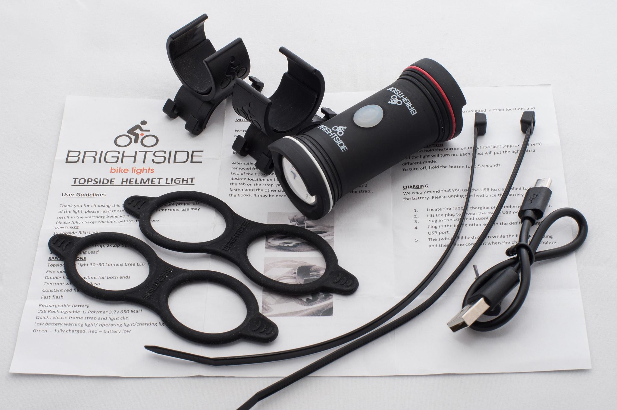 Topside Helmet Light