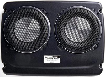 In Phase USW12 Dual 600W Underseat Subwoofer In Phase USW12 Dual 600W Underseat Subwoofer