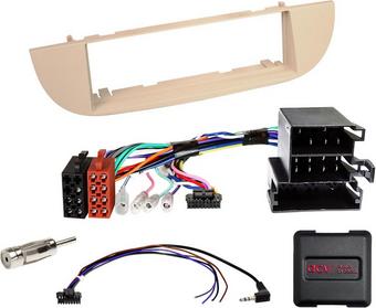 ACV FIAT 500 (ZAF312) 2007-2015 Single Din Head Unit Installation Kit