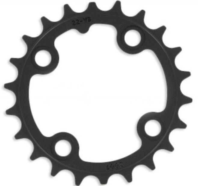 Halfords SRAM Truvativ 22T 64mm BCD 4 Bolt Chainring | Pricematch, Extra 8% off for BC Members, Free Bike Health Check, Cycle2Work Scheme & 0% APR Finance.