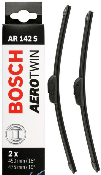 Bosch AR142S Wiper Blades - Front Pair