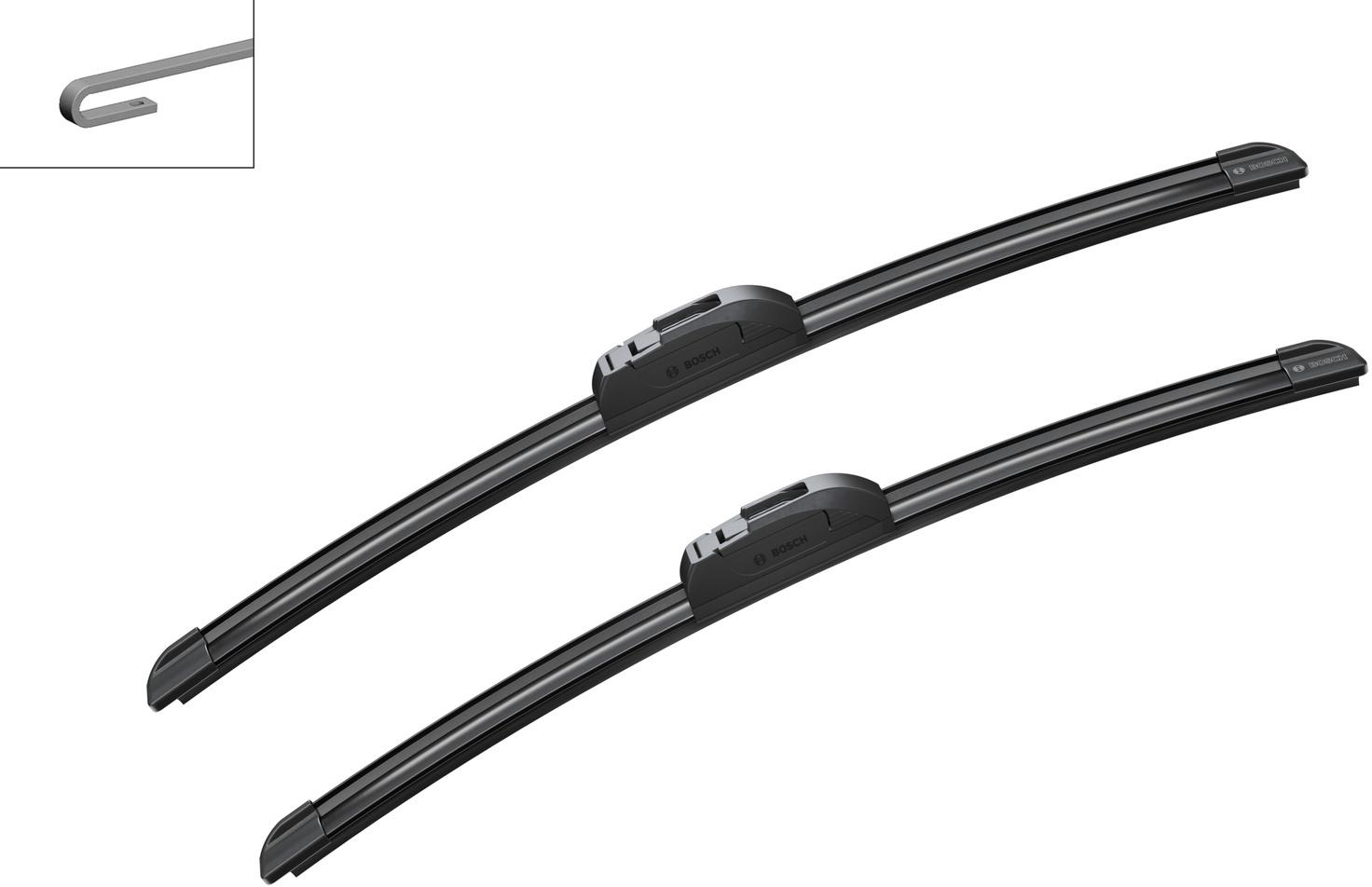 Bosch AR142S Wiper Blades - Front Pair