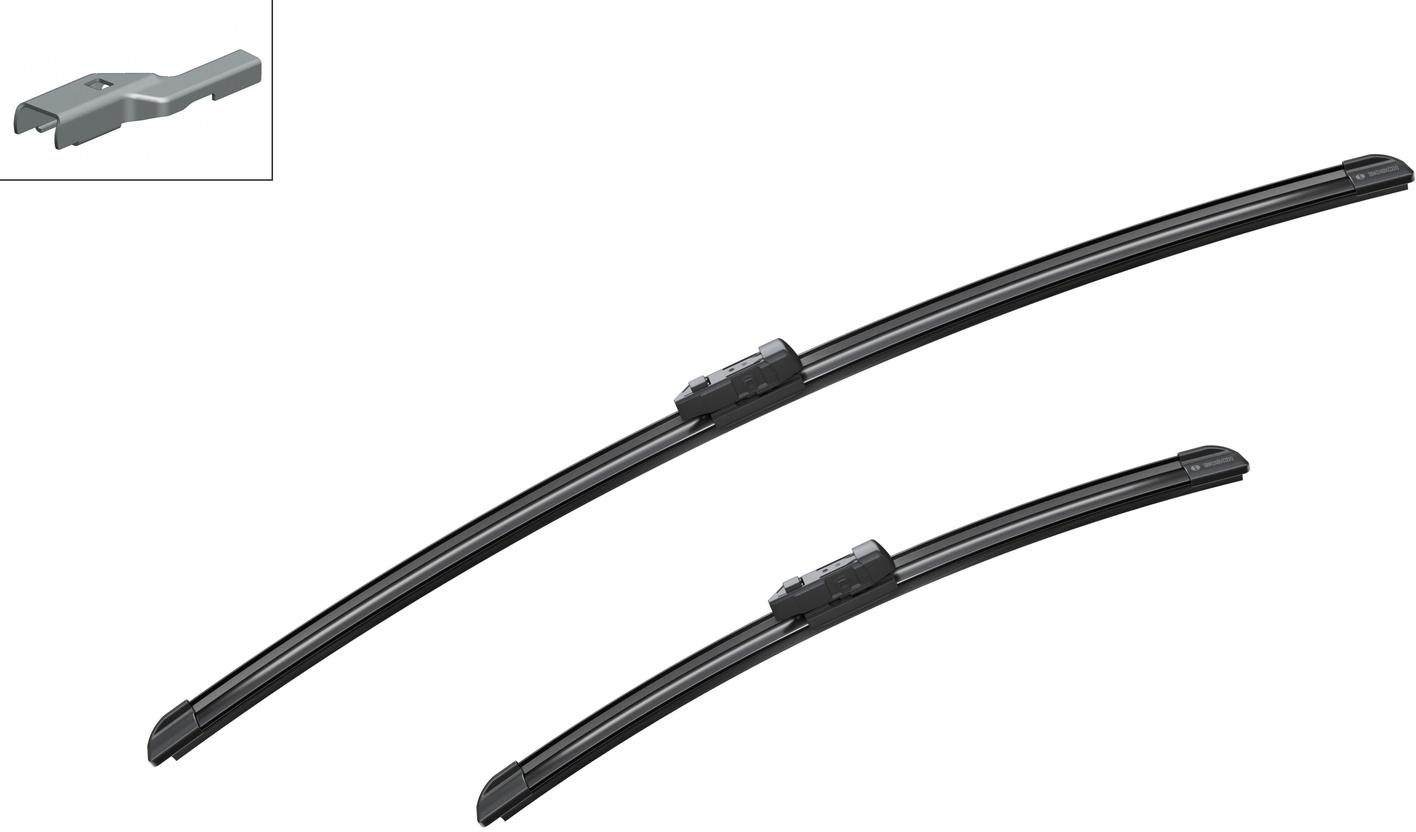 Bosch A144S Wiper Blades - Front Pair