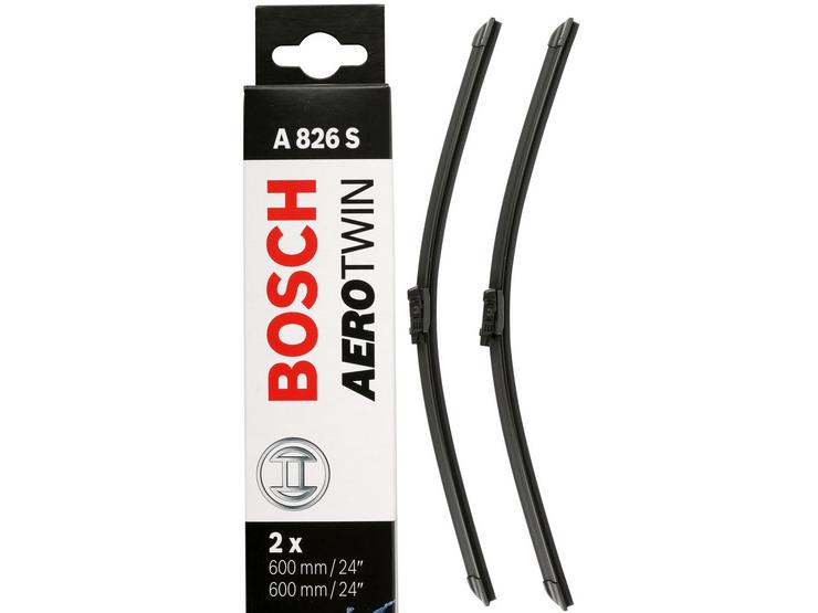 Bosch A826S Wiper Blades - Front Pair