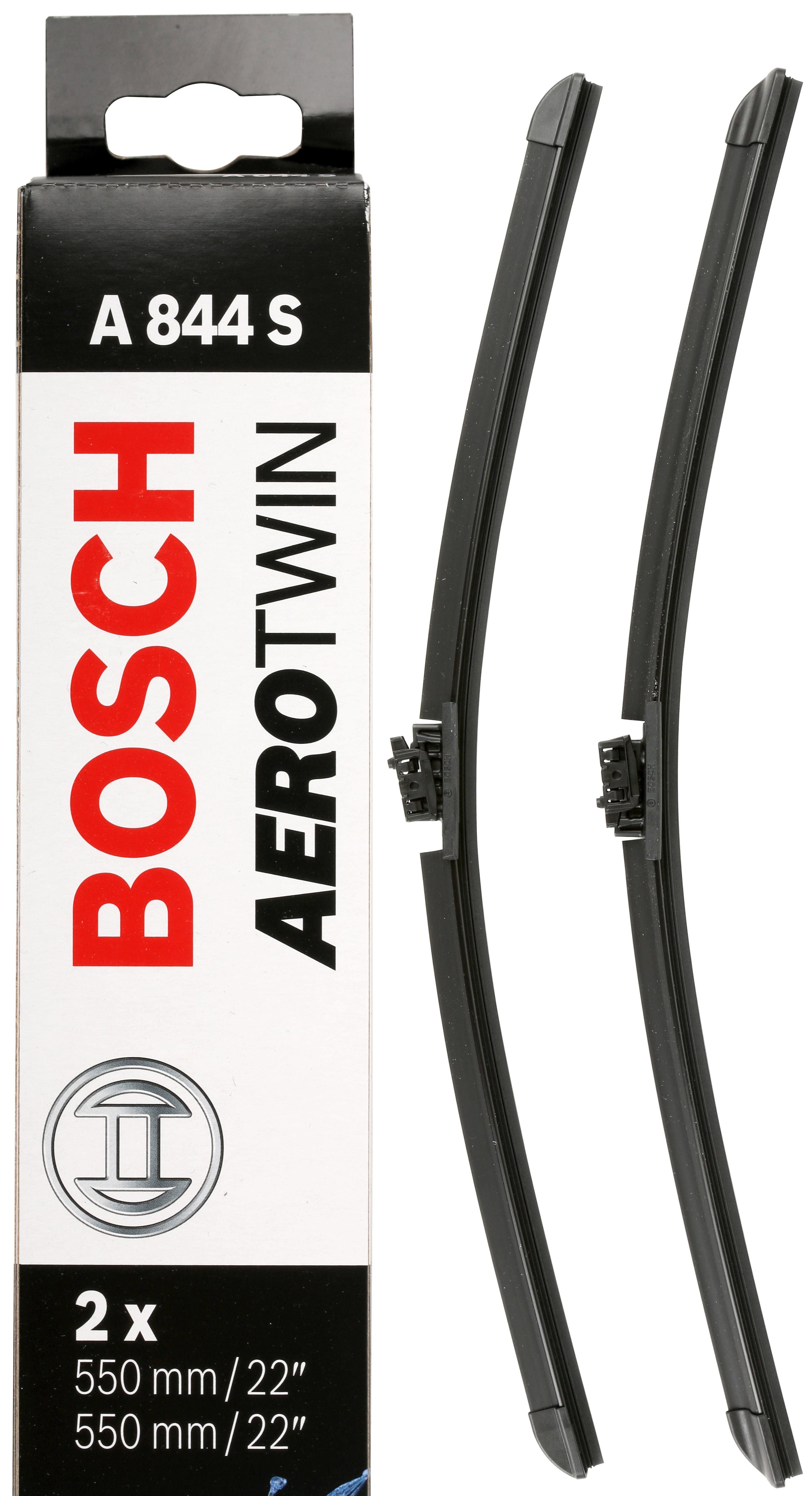 Bosch A844S Wiper Blades - Front Pair