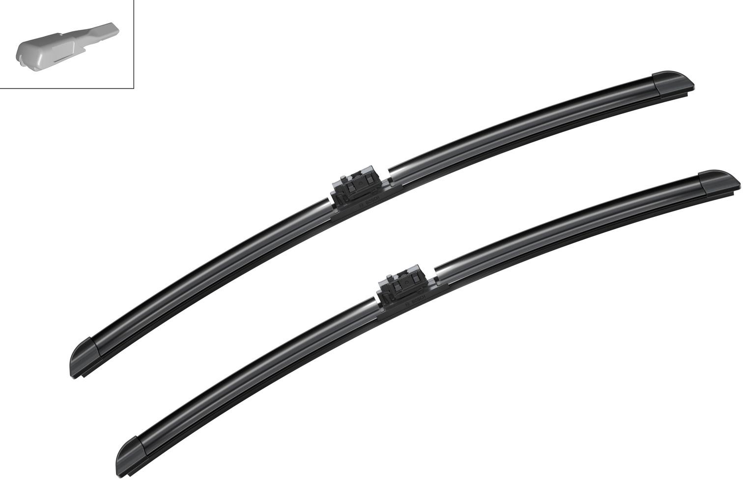 Bosch A844S Wiper Blades - Front Pair