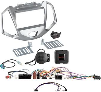 ACV FORD Ecosport (JK8) 2014-2017 Double Din Head Unit Installation Kit – Black