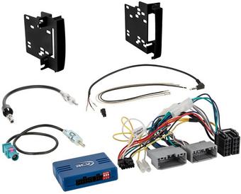 ACV Chrysler/Dodge/Jeep/ VW Double Din Head Unit Installation Kit – Black
