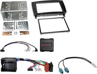 ACV Mercedes CLK 2005-2010 Double Din Head Unit Installation Kit – Black