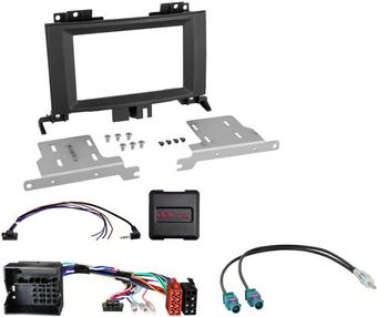 ACV Mercedes Sprinter (W906) / VW Crafter Double Din Head Unit Installation Kit – Black