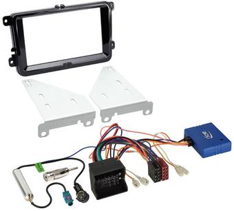ACV VW/SKODA/SEAT (Various Models) Double Din Head Unit Installation Kit – Piano Black