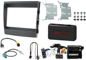 ACV Porsche Panamera 2009-2016 Double Din Head Unit Installation Kit