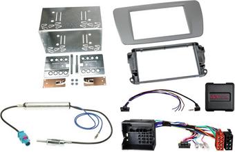 ACV SEAT Ibiza 2008-2015 (Dublin Grey) Double Din Head Unit Installation Kit