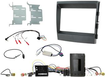 ACV Porsche Panamera 2009-2016 Double Din Head Unit Installation Kit AMP/Black
