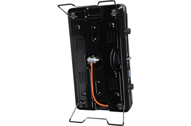 Halfords Double Gas Stove with Griddle Pans Halfords Double Gas Stove with Griddle Pans