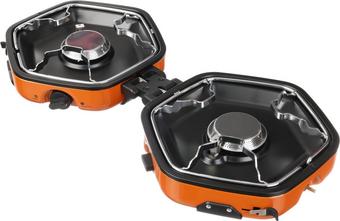 Halfords Double Folding Gas Stove
