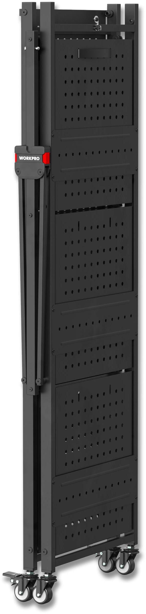 WORKPRO 4 Tier Folding Shelves