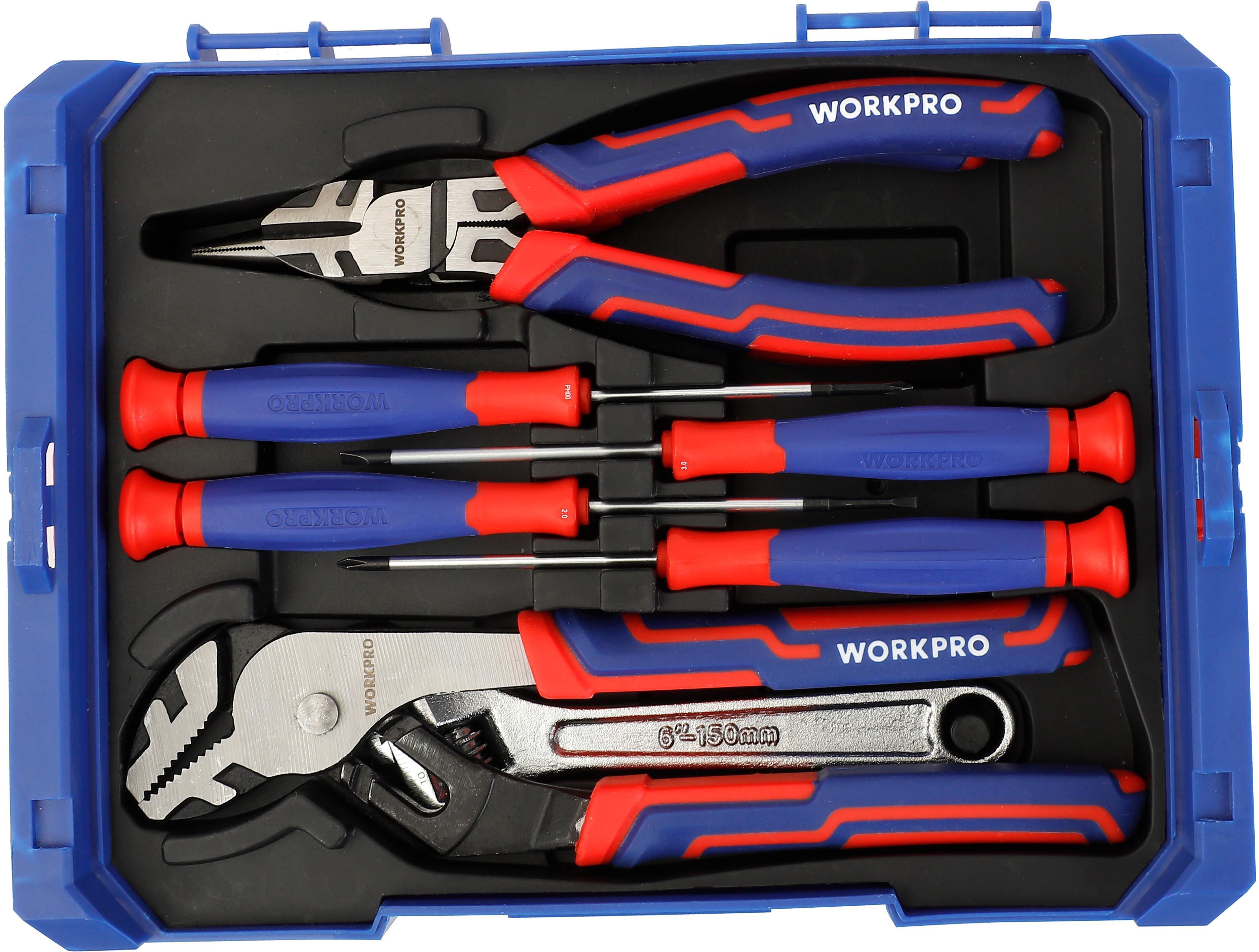 WORKPRO 43PC Stack Boxes Tool Set