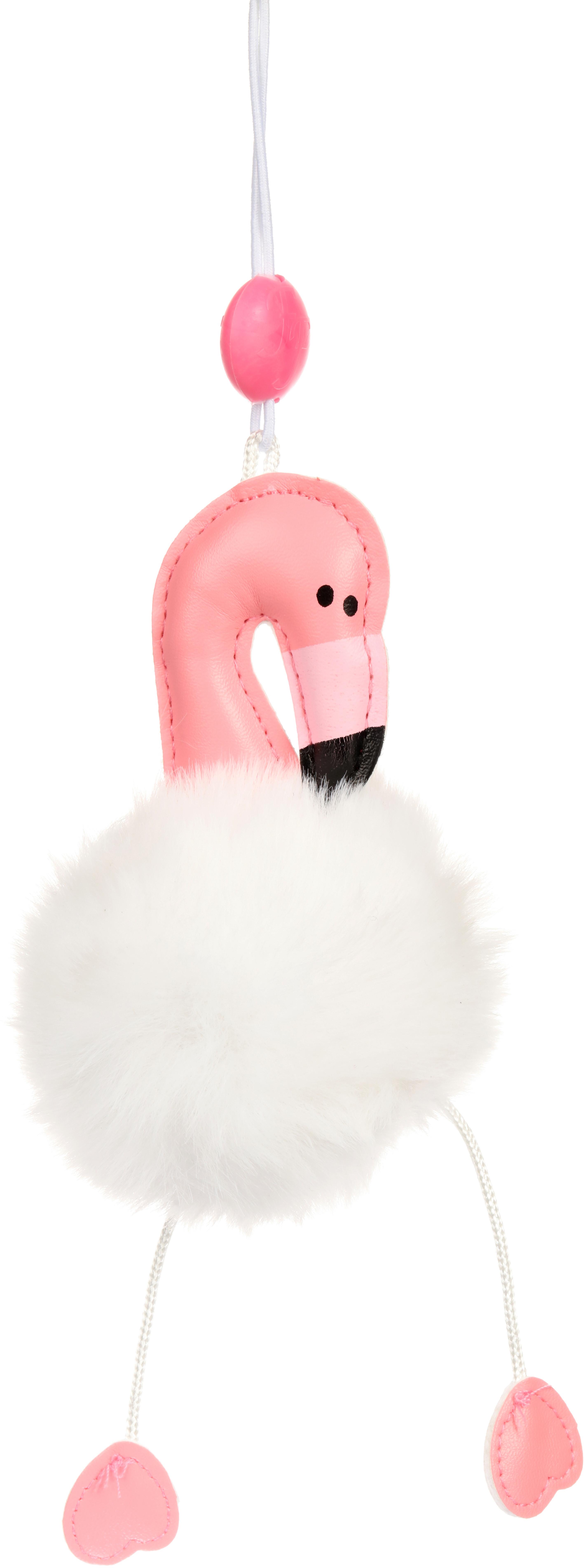 Flo's Fancies PomPom Flamingo Air Freshener Vanilla Halfords UK