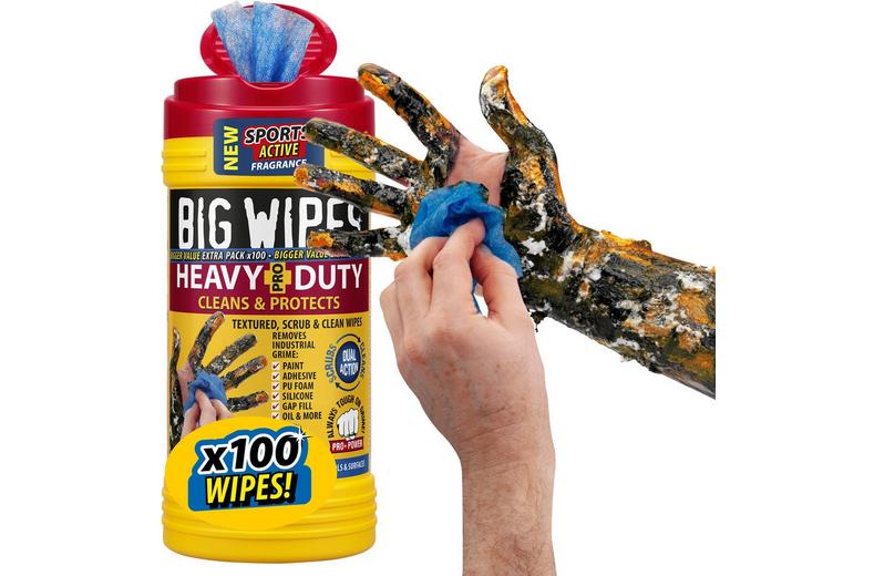 Big Wipes HD PRO+ wipes tub of 100 Big Wipes HD PRO+ wipes tub of 100