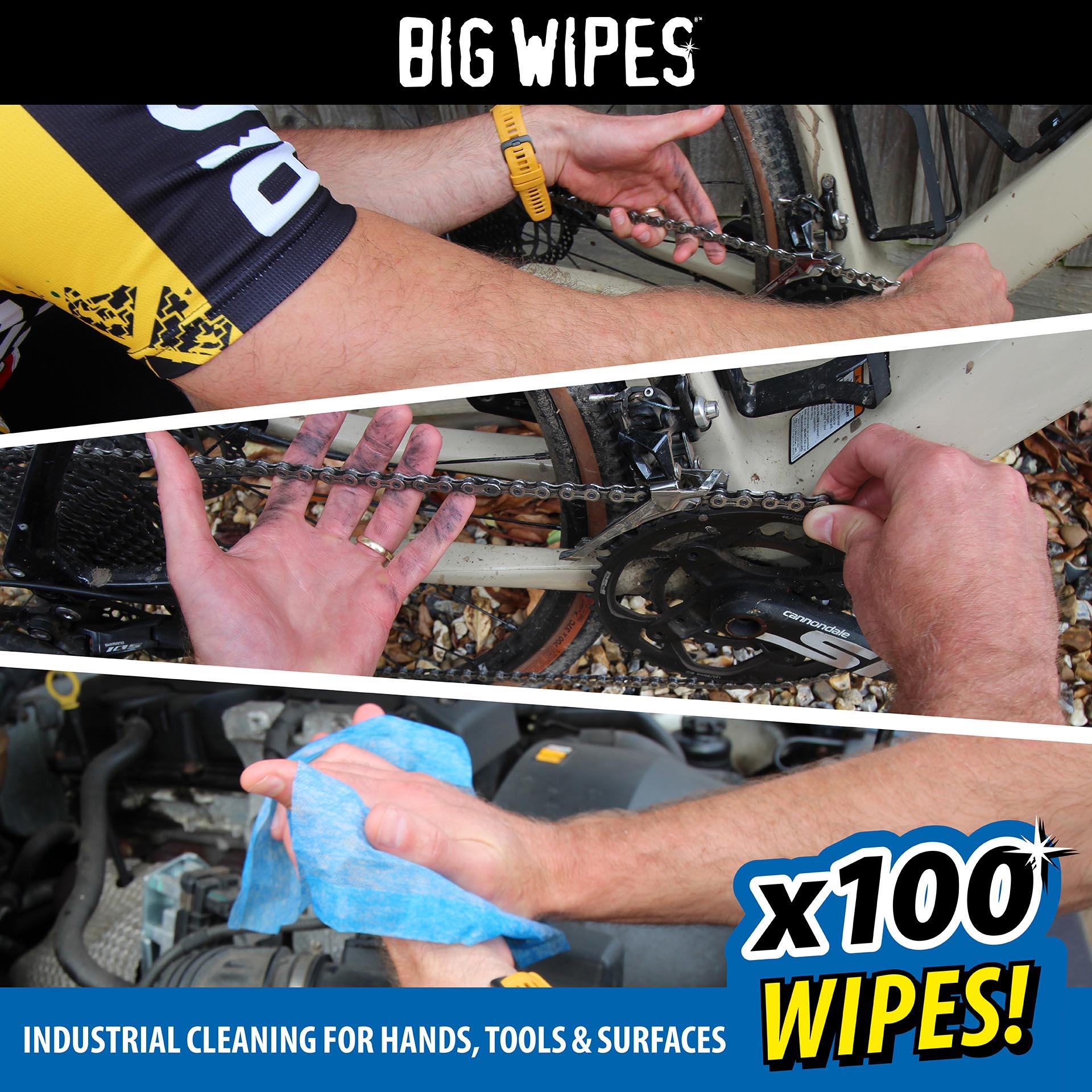 Big Wipes HD PRO+ wipes tub of 100