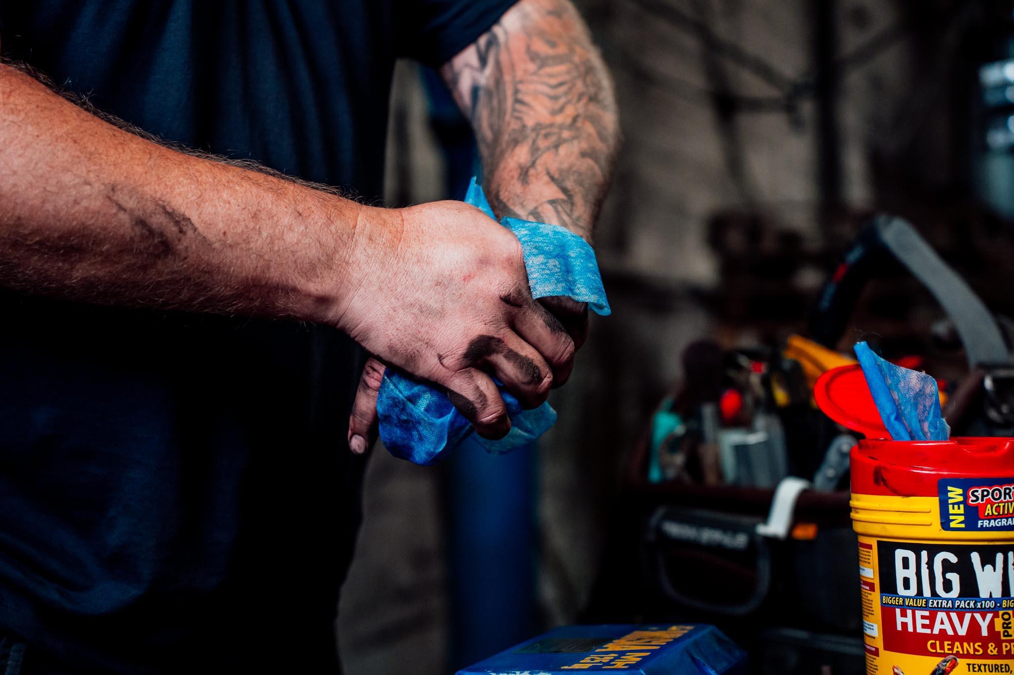 Big Wipes HD PRO+ wipes tub of 100