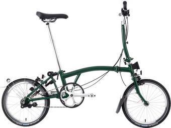 Ex-Display Brompton M3L Folding Bike, Racing Green - 16" Wheel