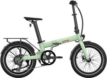 UTO Afternoon OG20 Electric Folding Bike, Sage Green