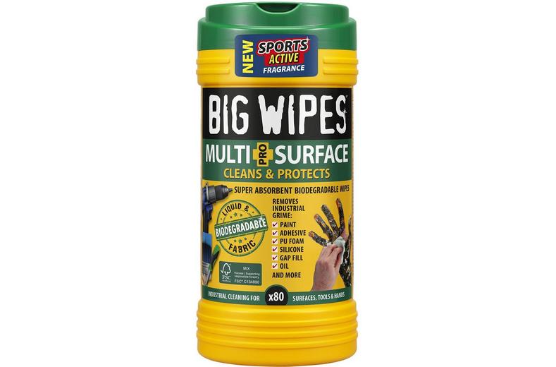 Big Wipes M/S PRO+ bio wipes tub of 80 Big Wipes M/S PRO+ bio wipes tub of 80