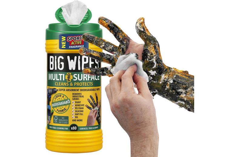 Big Wipes M/S PRO+ bio wipes tub of 80 Big Wipes M/S PRO+ bio wipes tub of 80