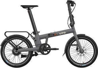 UTO Afternoon PRO20 Electric Folding Bike, Anthracite Grey