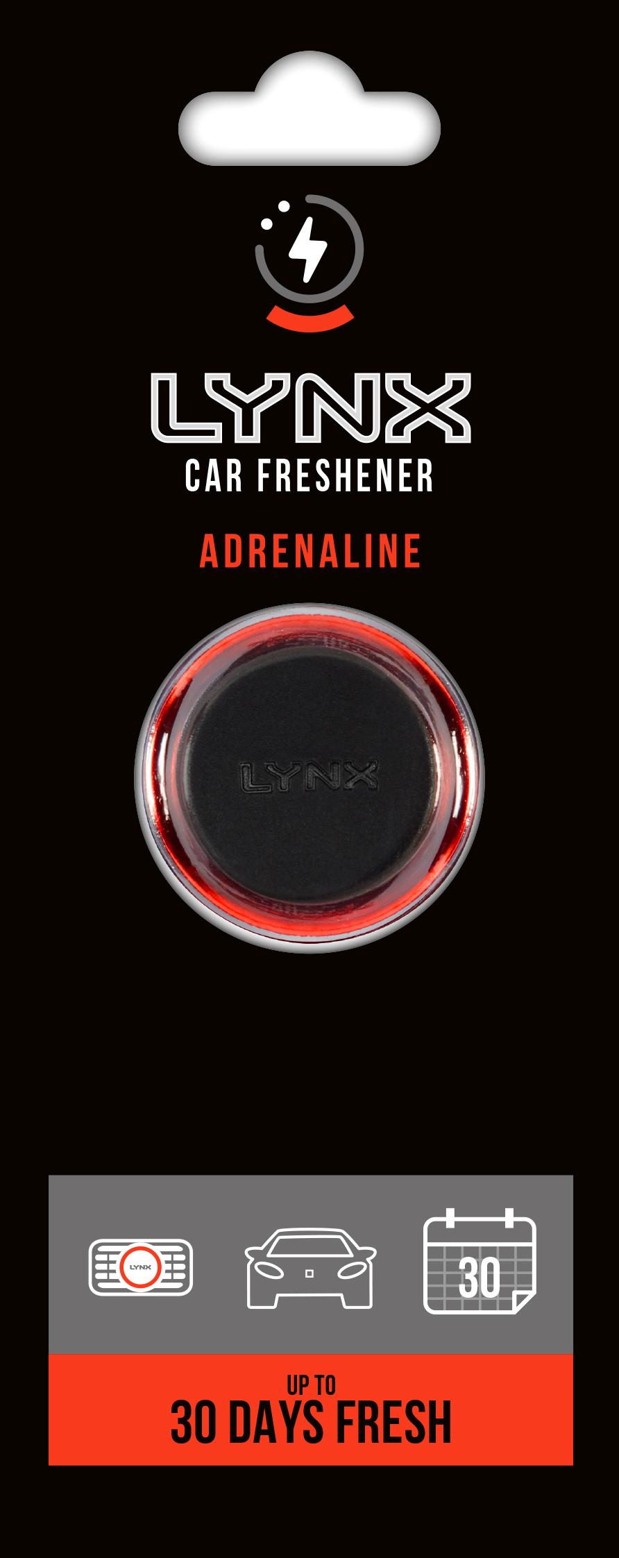 Lynx Mini Vent Adrenaline Air Freshener