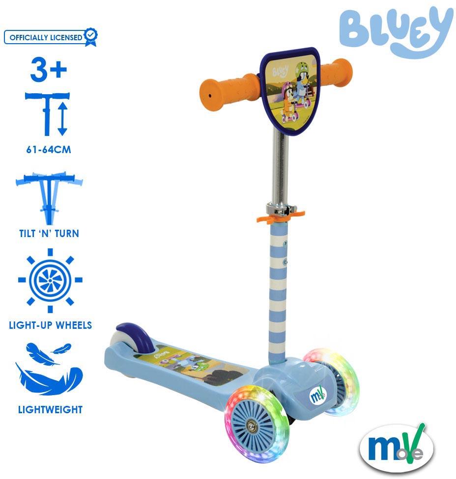 Bluey Mini Go Tilt Scooter with LEDS