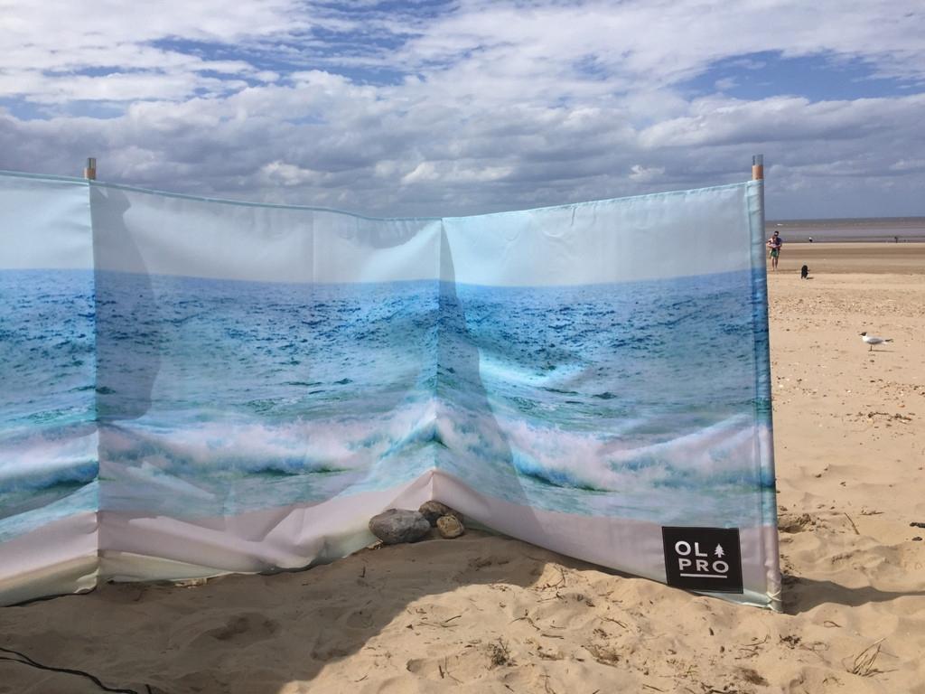 Beach Front 5 Pole Windbreak