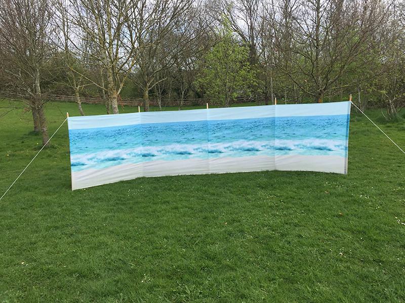 Beach Front 4 Pole Compact Windbreak