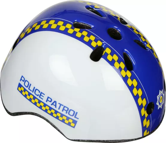 Kids police bike helmet online