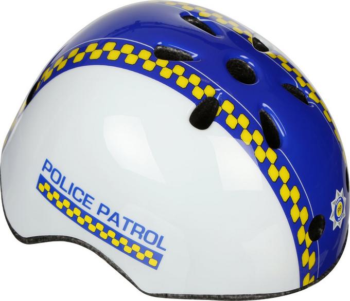 Apollo Police Patrol Kids Helmet 50 54cm Halfords UK