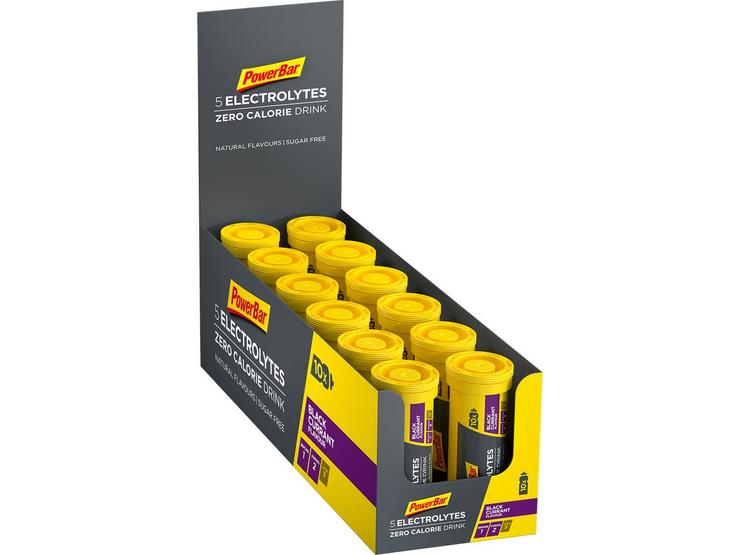 PowerBar 5 Electrolytes - Blackcurrant x 12 Tubes