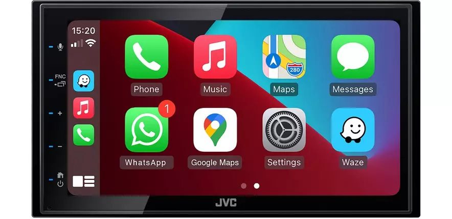 JVC KW-M560BT Car Stereo with Apple CarPlay & Android Auto | Halfords UK