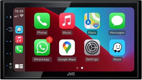 JVC KW-M560BT Car Stereo with Apple CarPlay & Android Auto