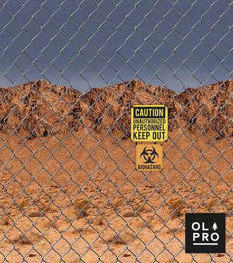 Biohazard 4 Pole Compact Windbreak