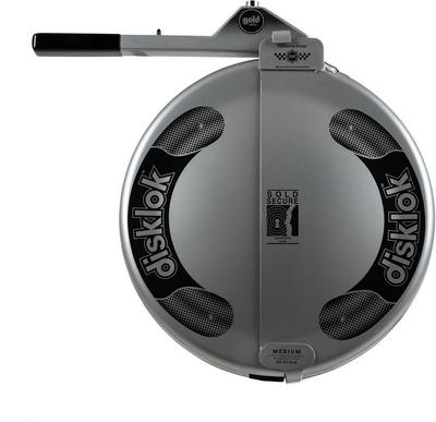 Disklok Gold Edition Steering Lock (Silver) Medium Disklok Gold Edition Steering Lock (Silver) Medium