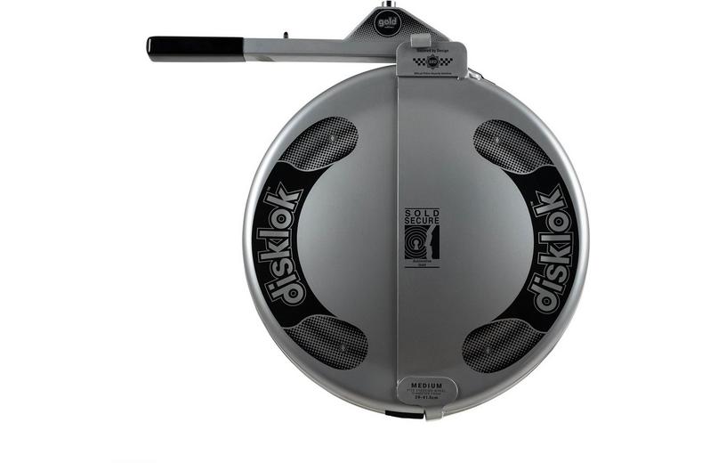 Disklok Gold Edition Steering Lock (Silver) Medium Disklok Gold Edition Steering Lock (Silver) Medium