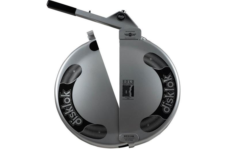 Disklok Gold Edition Steering Lock (Silver) Medium Disklok Gold Edition Steering Lock (Silver) Medium