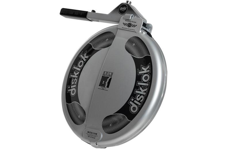 Disklok Gold Edition Steering Lock (Silver) Medium Disklok Gold Edition Steering Lock (Silver) Medium