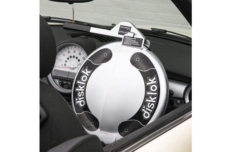 Disklok Gold Edition Steering Lock (Silver) Medium Disklok Gold Edition Steering Lock (Silver) Medium