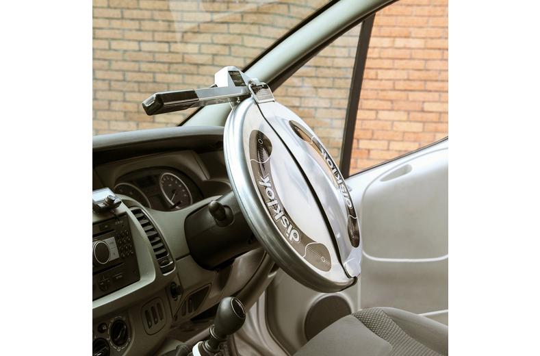 Disklok Gold Edition Steering Lock (Silver) Medium Disklok Gold Edition Steering Lock (Silver) Medium
