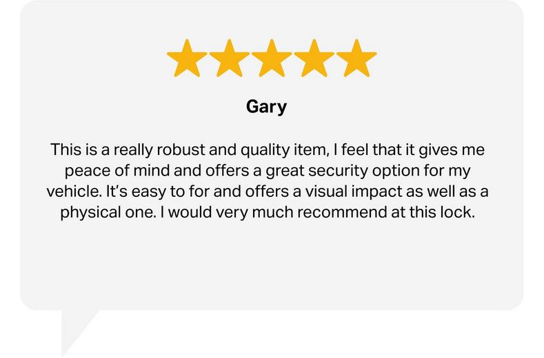 Disklok Gold Edition Steering Lock (Silver) Medium Disklok Gold Edition Steering Lock (Silver) Medium