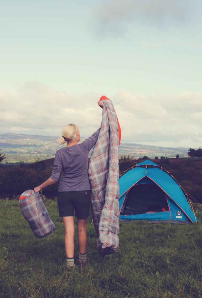 Olpro Hush Patterned Sleeping Bag